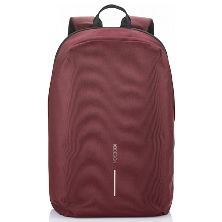 Рюкзак XD Design Bobby Soft с отделением для ноутбука до 15,6 дюйма и USB портом антивор красный