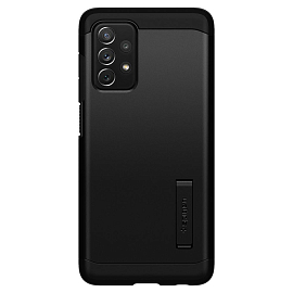 Чехол для Samsung Galaxy A72 гибридный для экстремальной защиты Spigen Tough Armor черный