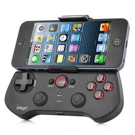 Джойстик (геймпад) беспроводной с держателем для телефона iPega PG-9017S