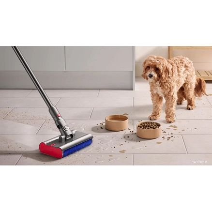 Вертикальный пылесос Dyson V12s Detect Slim Submarine 448871-01 желтый-никель
