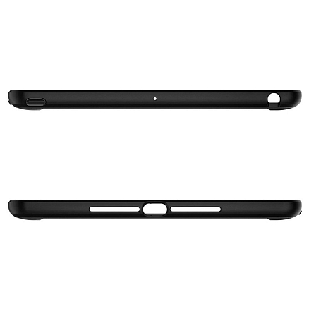 Чехол для iPad 2018, 2017 гелевый Spigen SGP Rugged Armor черный