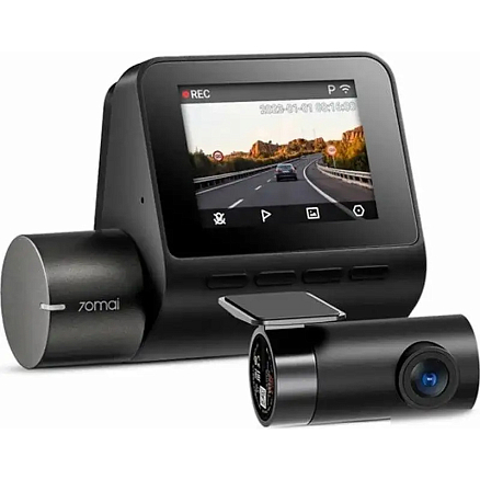 Видеорегистратор Xiaomi 70mai Dash Cam A200-1 + камера заднего вида черная