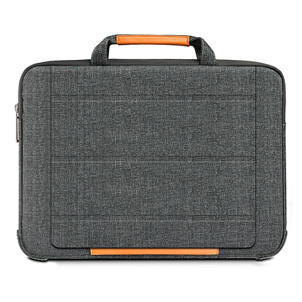 Сумка для ноутбука до 15,4 дюйма с подставкой WiWU Smart Stand серая