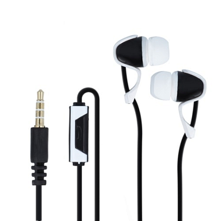 Наушники Forever CM-150 вакуумные с микрофоном черные