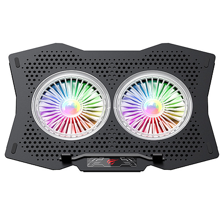 Подставка для ноутбука до 17 дюймов охлаждающая Havit F2072 черная