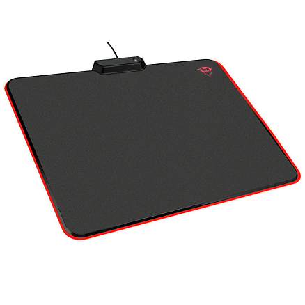 Коврик для мышки Trust GXT 760 Glide с подсветкой игровой черный