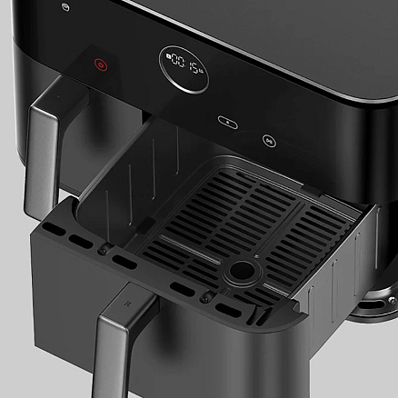 Аэрогриль (аэрофритюрница) Xiaomi Dual Zone Air Fryer 10L MAF-D1001 (евровилка)