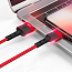Кабель USB - MicroUSB для зарядки 0,25 м 2.1А XO NB117 красный