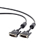 Кабель DVI-D - DVI-D (папа - папа) длина 4,5 м Cablexpert CC-DVI2-BK-15 черный