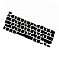 Накладка на клавиатуру защитная для Apple MacBook Pro 13 2020 Touch Bar A2251, A2289 USA (русские буквы) черная