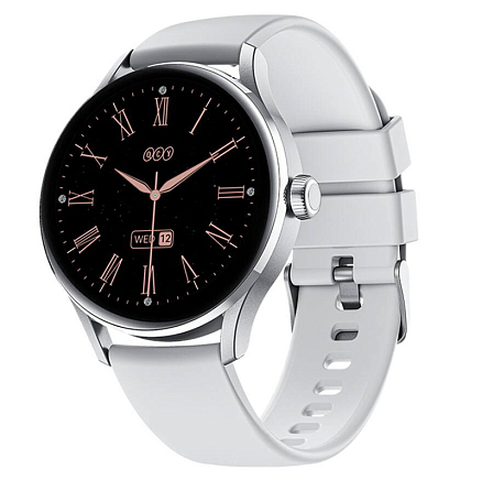 Умные часы QCY Watch Elite серебристые