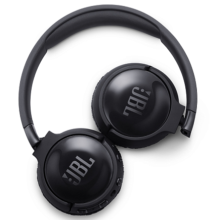 Наушники беспроводные Bluetooth JBL Tune 600NC накладные с микрофоном и шумоподавлением складные черные