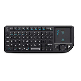 Клавиатура беспроводная мини для Smart TV, Android TV, компьютера, планшета с тачпадом Rii Mini x1