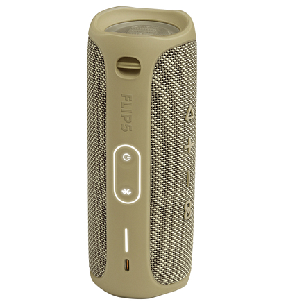 Портативная колонка JBL Flip 5 с защитой от воды бледно-желтая