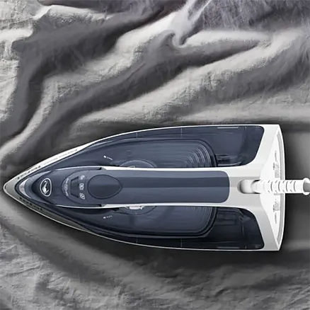 Утюг Tefal Express Steam FV2837E0 с пароувлажнением синий