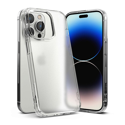 Чехол для iPhone 14 Pro Max гибридный Ringke Fusion прозрачный матовый