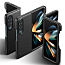 Чехол для Samsung Galaxy Z Fold 4 пластиковый тонкий Spigen Thin Fit черный