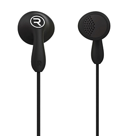 Наушники Remax RM-301 вкладыши с микрофоном черные