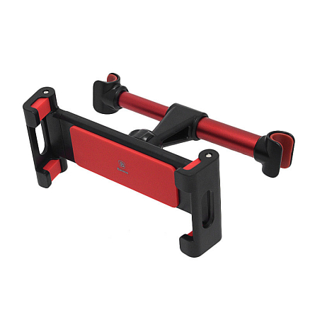 Держатель автомобильный на подголовник Baseus Back Seat черно-красный