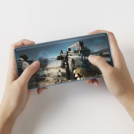 Пленка защитная Samsung Galaxy S20 на весь экран и торцы Ringke Dual Easy прозрачная 2 шт.