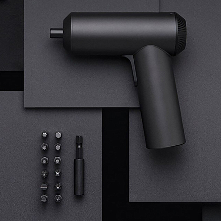 Электроотвертка Xiaomi Mi Cordless Screwdriver (DZN4019TW) 12 в 1 черная