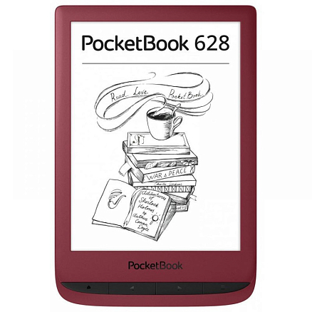 Электронная книга PocketBook 628 (красный)