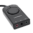 Внешняя звуковая карта USB 2.0 с управлением Ugreen CM129 черная