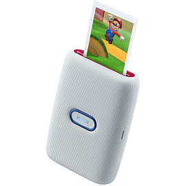 Фотопринтер Fujifilm Instax Mini Link Nintendo Switch SE белый