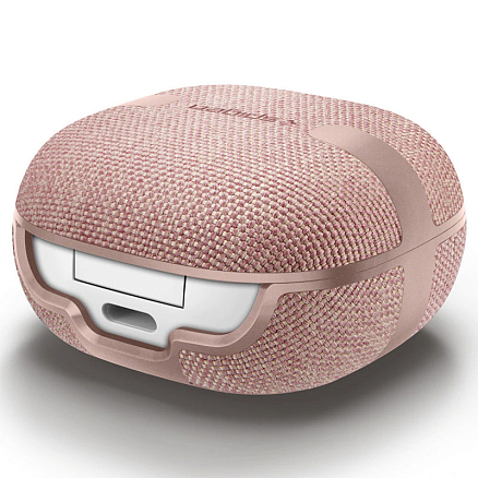 Чехол для наушников Samsung Galaxy Buds 2, Buds Live, Buds Pro для полной защиты Spigen Urban Fit розовый