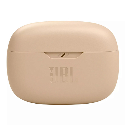 Наушники TWS беспроводные JBL Wave Beam вакуумные с микрофоном бежевые