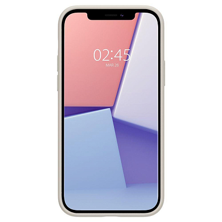 Чехол для iPhone 12 Pro Max силиконовый Spigen Cyrill Silicone серый