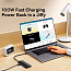 Хаб (разветвитель) Type-C - HDMI, 3 х USB 3.0, Type-C PD Baseus Lite Series черный