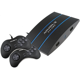 Игровая приставка Nimbus Smart 8/16Bit 740 игр с двумя геймпадами черная