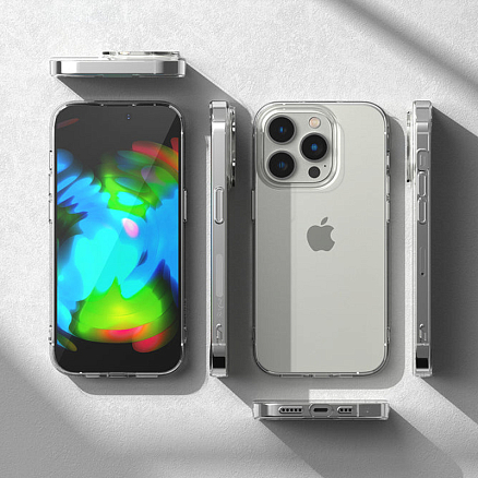 Чехол для iPhone 14 Pro Max гелевый ультратонкий Ringke Air прозрачный