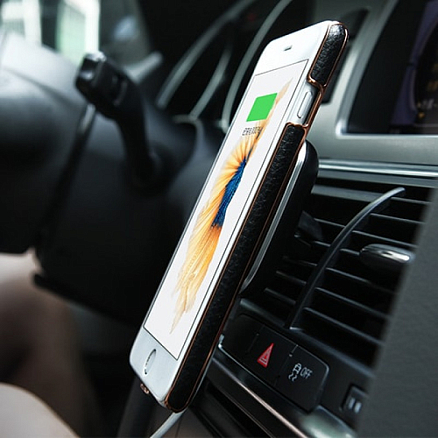 Держатель автомобильный в решетку обдува магнитный с беспроводной зарядкой Nillkin Car Magnetic