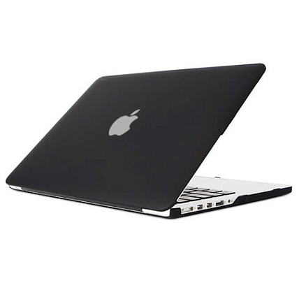 Чехол для Apple MacBook Pro 13 дюймов пластиковый Moshi iGlaze черный