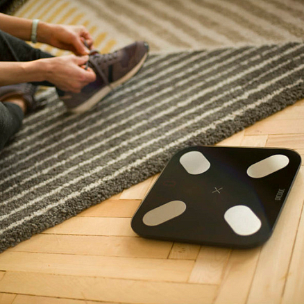 Умные напольные весы Picooc Mini (Bluetooth) размер 26х26 см черные