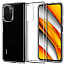 Чехол для Xiaomi Mi 11i, Poco F3 гибридный Spigen Ultra Hybrid прозрачный