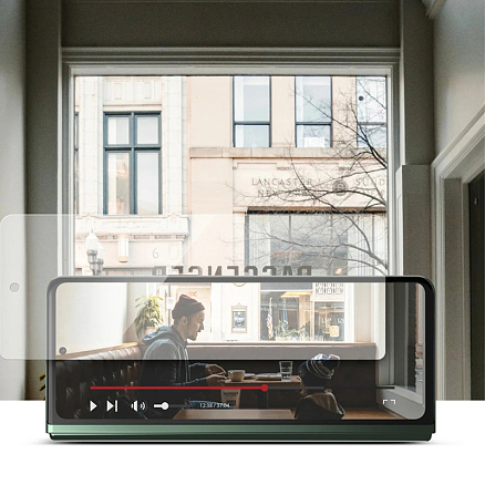 Пленка защитная Samsung Galaxy Z Fold 3 на весь экран Ringke ID прозрачная 2 шт.