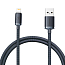 Кабель Baseus CAJY000101 USB Type-A - Lightning (1 м, черный)