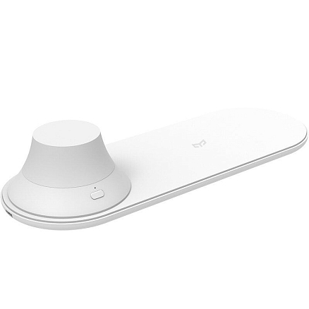 Беспроводная зарядка для телефона с ночником Xiaomi Yeelight YLYD04YI (быстрая зарядка) белая