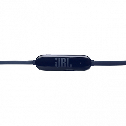 Наушники беспроводные Bluetooth JBL Tune 125BT вакуумные с микрофоном и пультом синие