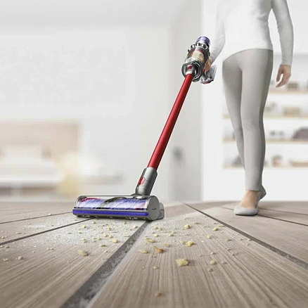 Вертикальный пылесос Dyson V11 Absolute беспроводной красный