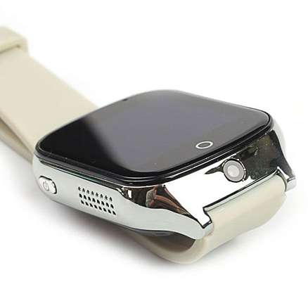 Детские умные часы с GPS трекером Smart Baby Watch GW19 серые