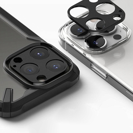 Защитная крышка на камеру iPhone 13 Pro, 13 Pro Max Ringke Camera Styling черная