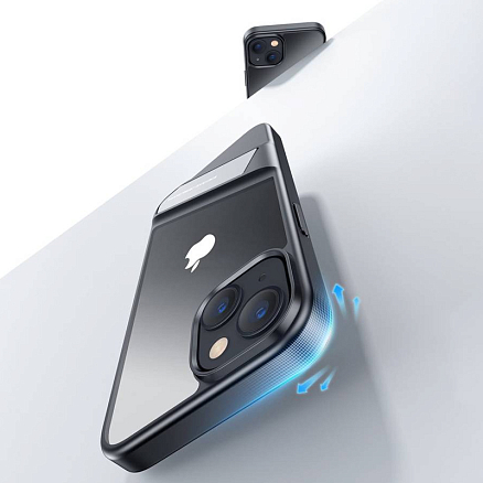 Чехол для iPhone 14 Plus гибридный с подставкой Ugreen LP634 черный