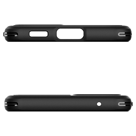 Чехол для Samsung Galaxy A53 гелевый Spigen SGP Rugged Armor черный