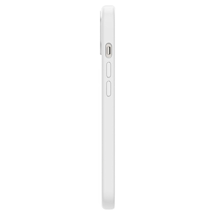 Чехол для iPhone 13 mini силиконовый Spigen Silicone Fit белый