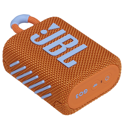 Портативная колонка JBL Go 3 с защитой от воды оранжевая 