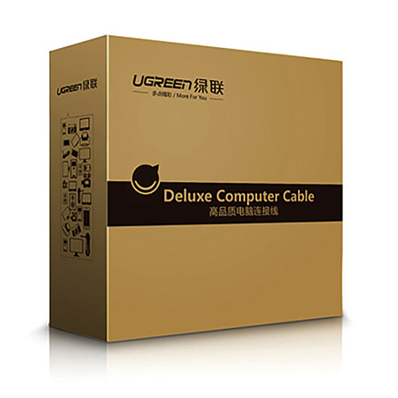 Сетевой кабель (патч-корд) RJ45 Cat.6 UTP длина 8 м Ugreen NW102 черный